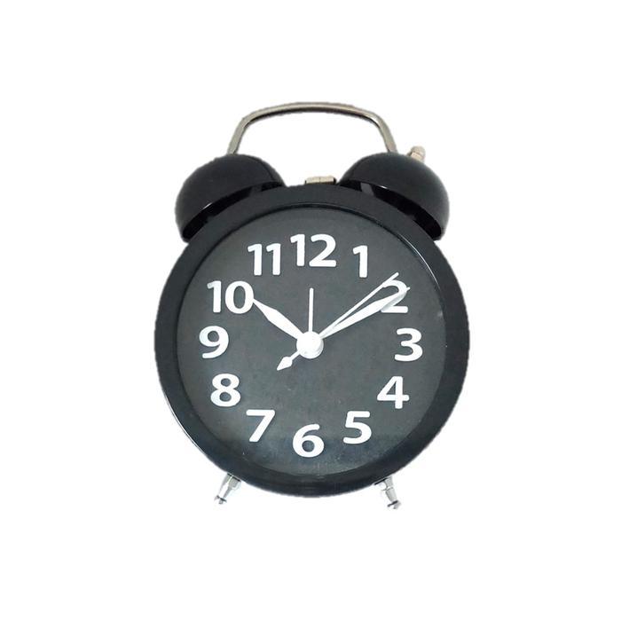 Jam Meja Weker Beker Alarm Clock Warna Warni Bunyi Kring 610D