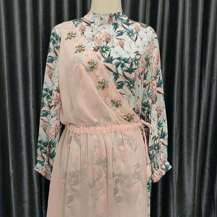 Atasan Wanita Aleza Viera Tunic Cream