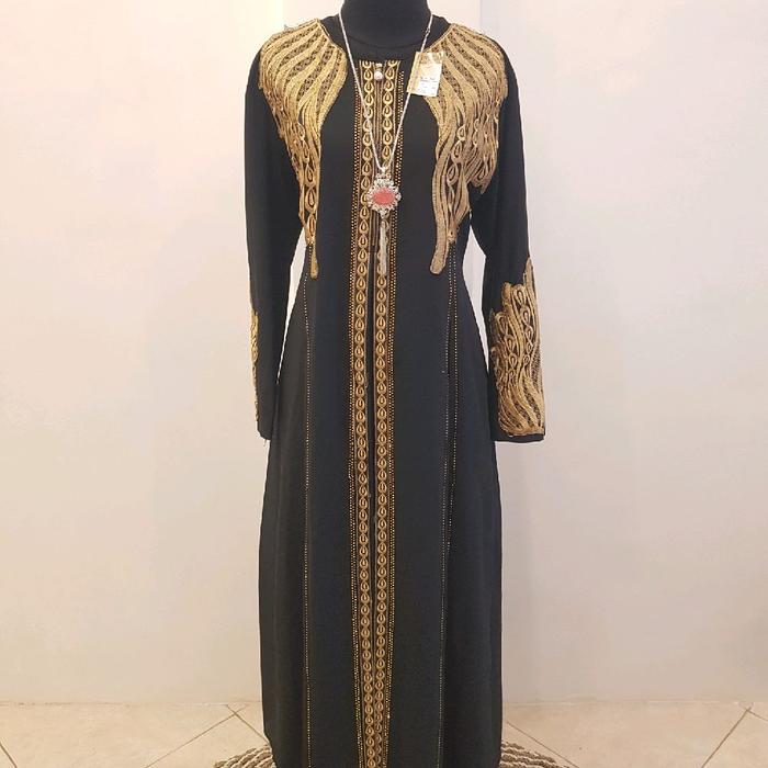 Gamis abaya madinah full bordir