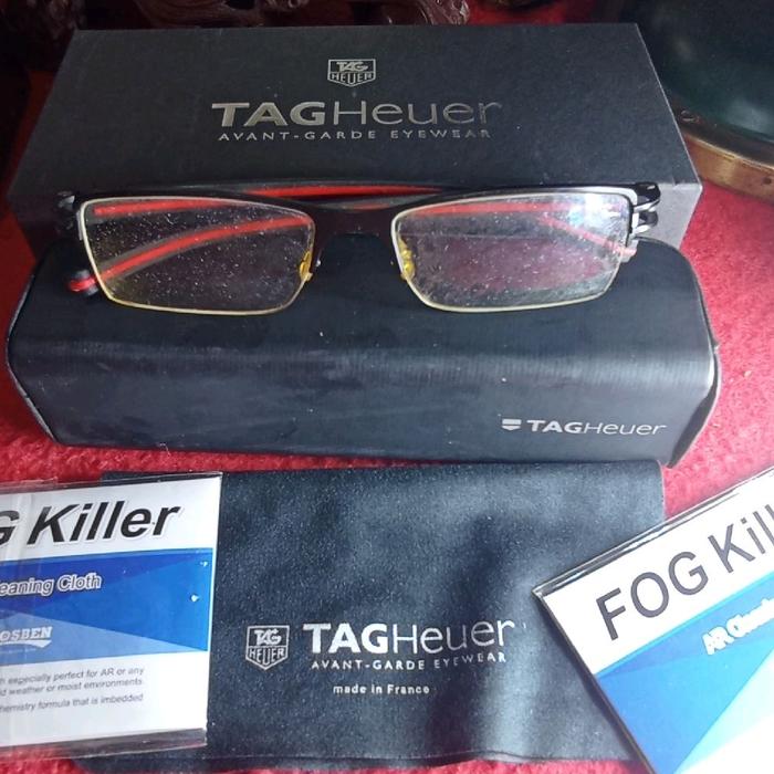 kacamata minus tag heuer TH 7621 006 original