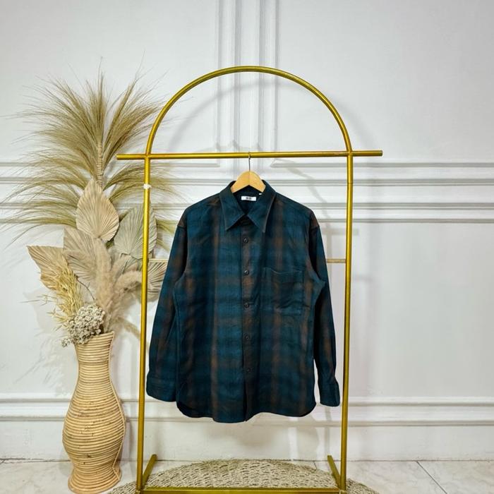 Jaket flanel veterano uniqlo XL original