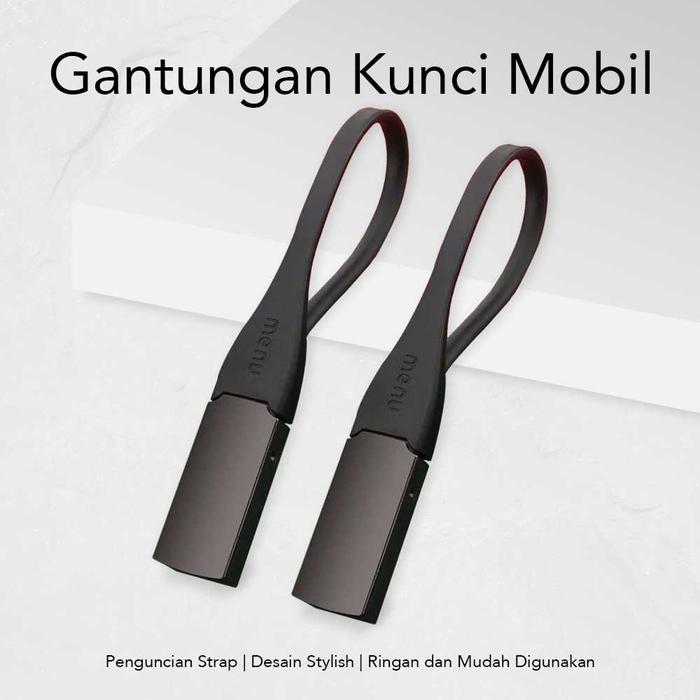 [ COD ] MENU Gantungan Kunci Mobil Car Keychain Metal Silicone - W202
