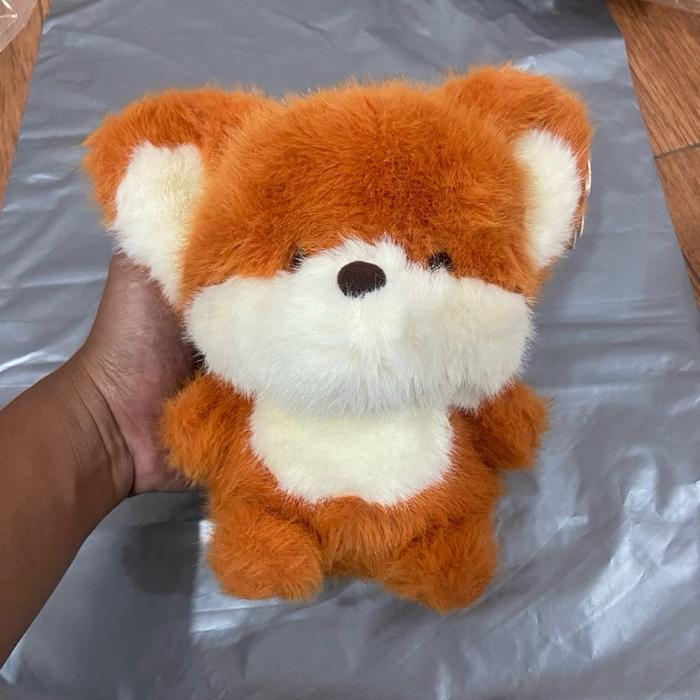 Boneka eksklusif fox rubah oren lucu imut gemes