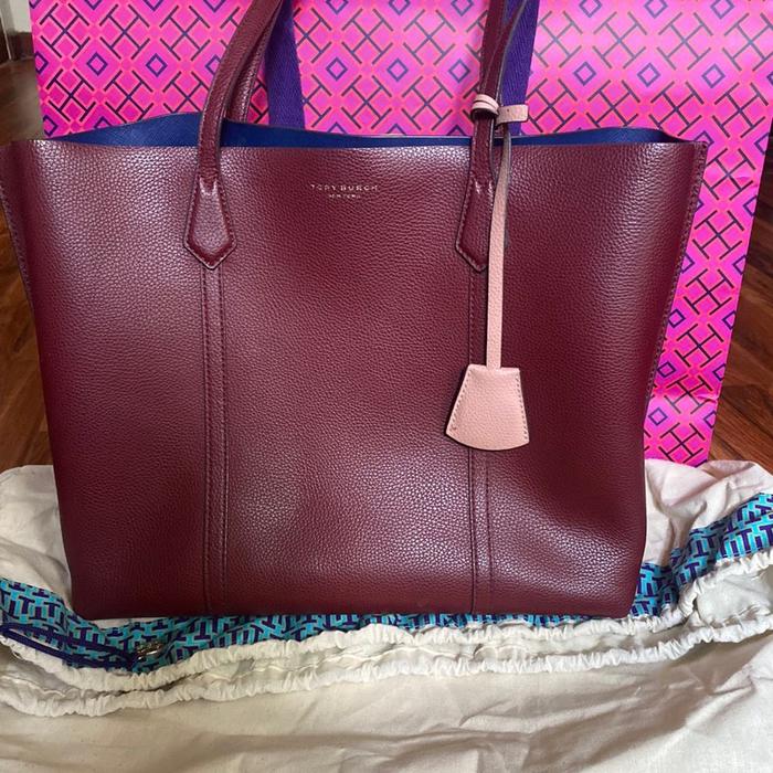 tory burch perry tote bag