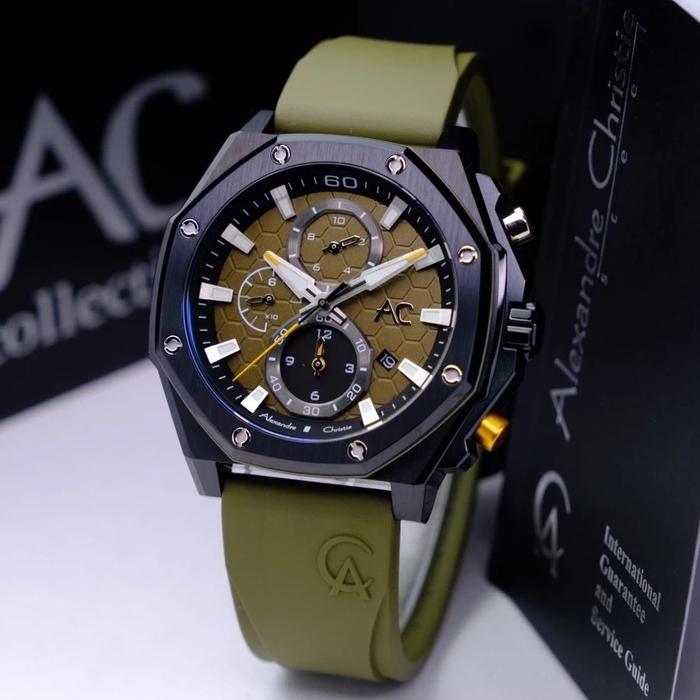 AC 9601 Jam tangan Pria Alexandre Christie Ac9601 Ac 9601