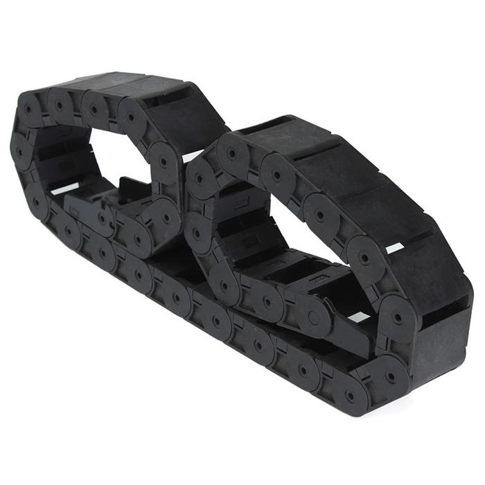 10*20MM Kabel Cable Drag Chain Wire Cable Carrier Kabel Drag Chain Carrier Hole 1 Meter Mesin Pembaw