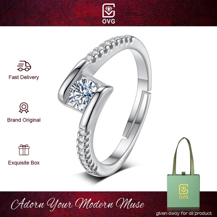 【003 Harga Telah Diperbarui, Segera Pesan】OVG Cincin Wanita Original Perhiasan Original Cewek Fashio