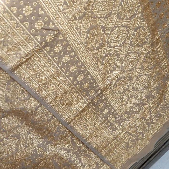 SONGKET PALEMBANG MOTIF BERLIAN GEBENG ORIGINAL
