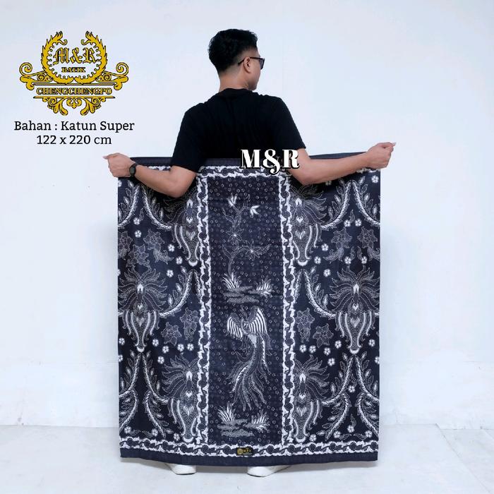 Sarung Batik Pekalongan Motif Wijoyo Kusumo Bahan Katun Premium Batik M&R - Mewah
