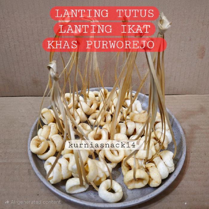 COD LANTING TUTUS / LANTING IKAT DARI SINGKONG KHAS PURWOREJO