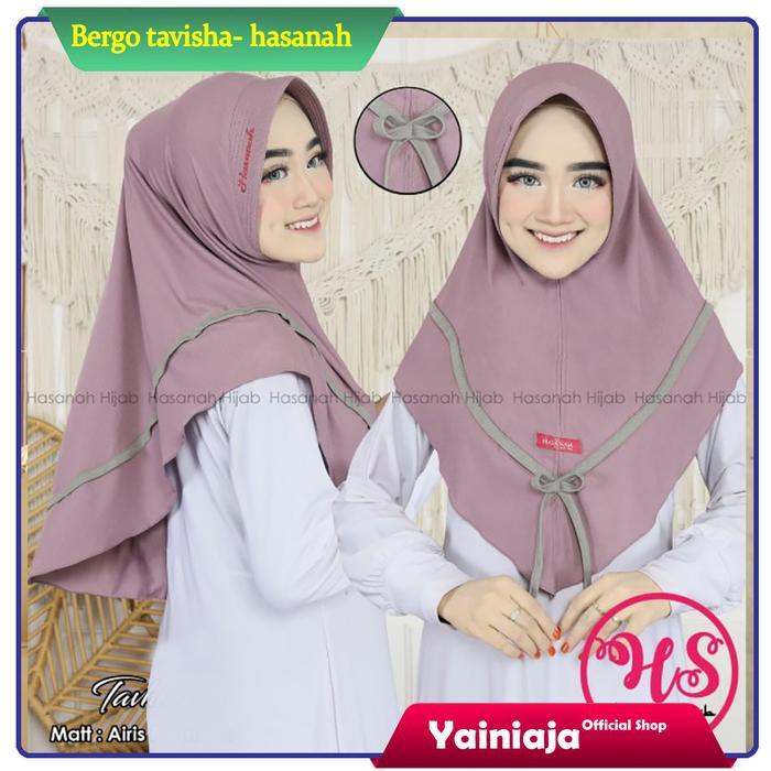 Hijab Bergo Tavisha Ori by Hasanah Hijab u Cantik