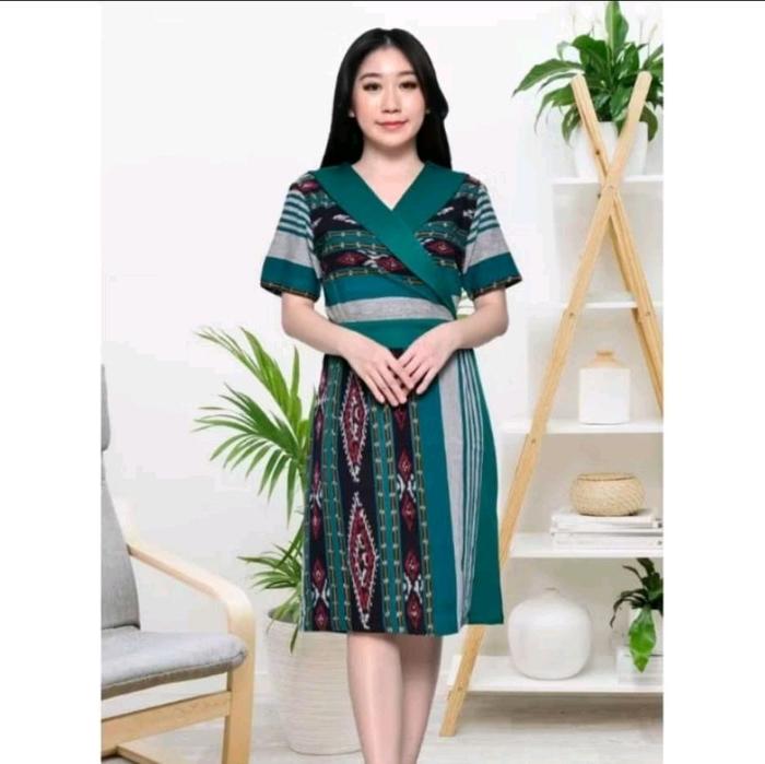 dress hijau Ready kupang. kota kupang COD