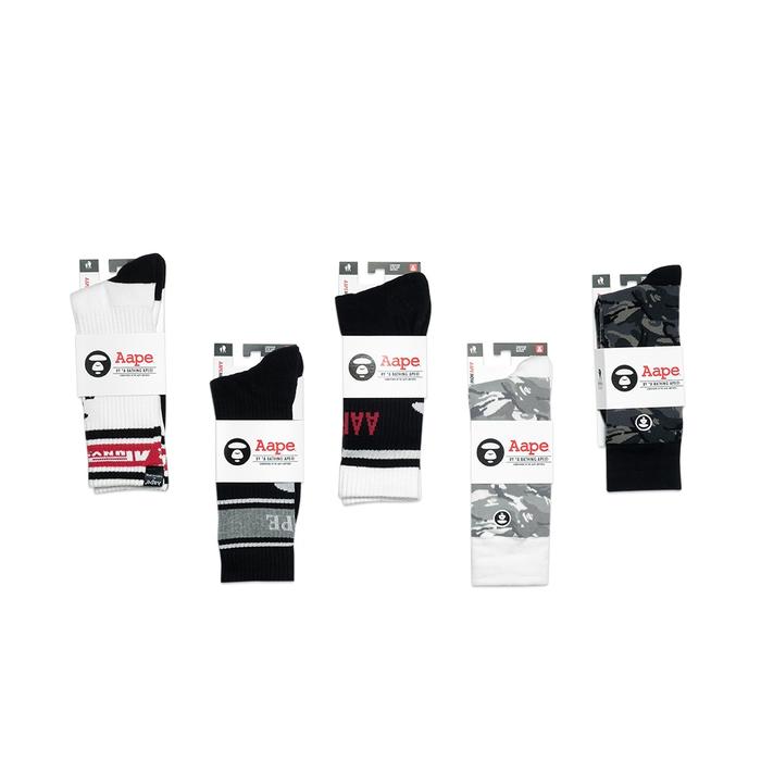 Aape By A Bathing Mid Socks Katun Nyaman