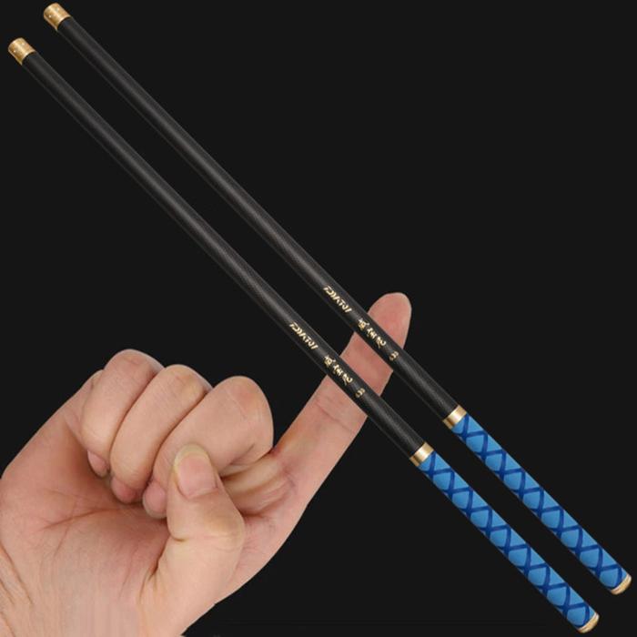 Pure Carbon Fiber Fishing Rod Telescopic Super light Hard Pole Stream