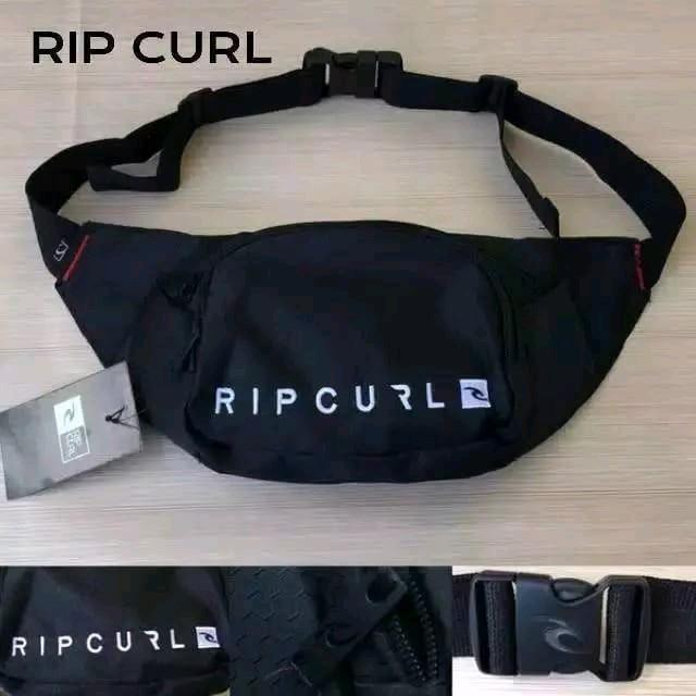 Ripcurl tas ripcurl waistbag ripcurl tas pinggang ripcurl tas selempang ripcurl premium Pria Hitam