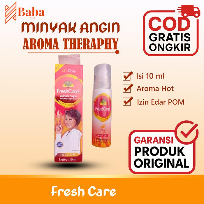 Fresh care Hot Strong FreshCare Aroma Theraphy Box merah Strong