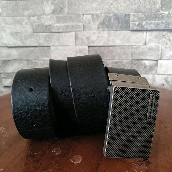 ( size 30 inch - 36 inch ) ikat pinggang CK leather belt