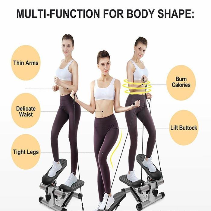 Mini Stepper Air Climber Walker Glider Gym Alat Olahraga Fitness