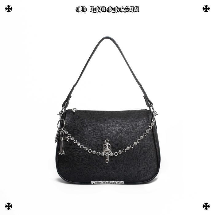 New Chrome Hearts Bag Tas art/bg/dgr/mdm/jpn CH2202 Tas Leather Wanita High Quality