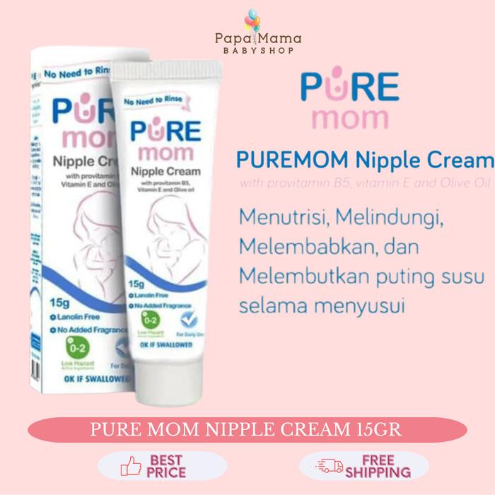 Pure Baby Puremom Nipple Care Cream Cream Puting Ibu Pure Baby