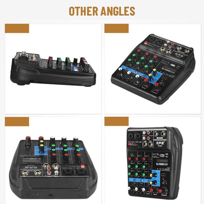 Live Stage Multi-function Mixer Mini Connection Mixer Karaoke Play