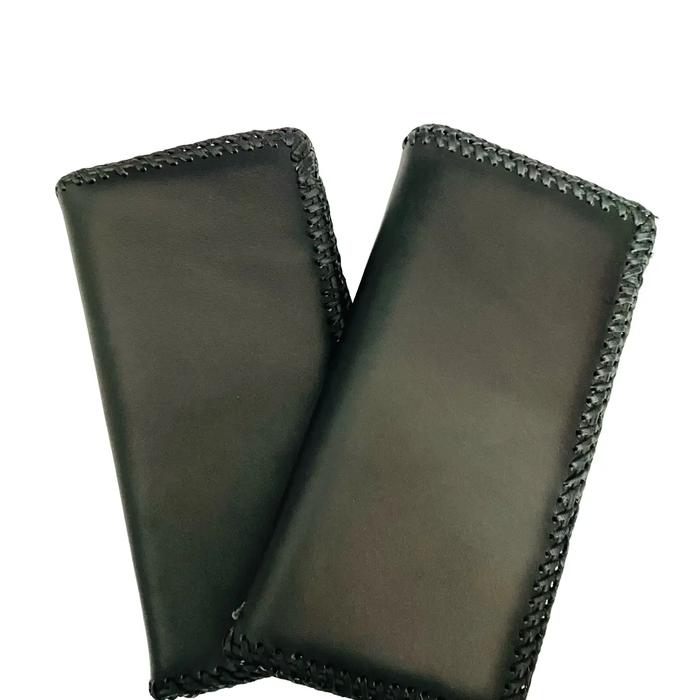 DOMPET KULIT ASLI DOMBA ORIGINAL 100% MOTIF SULAM Pria Uang Kartu Kartu