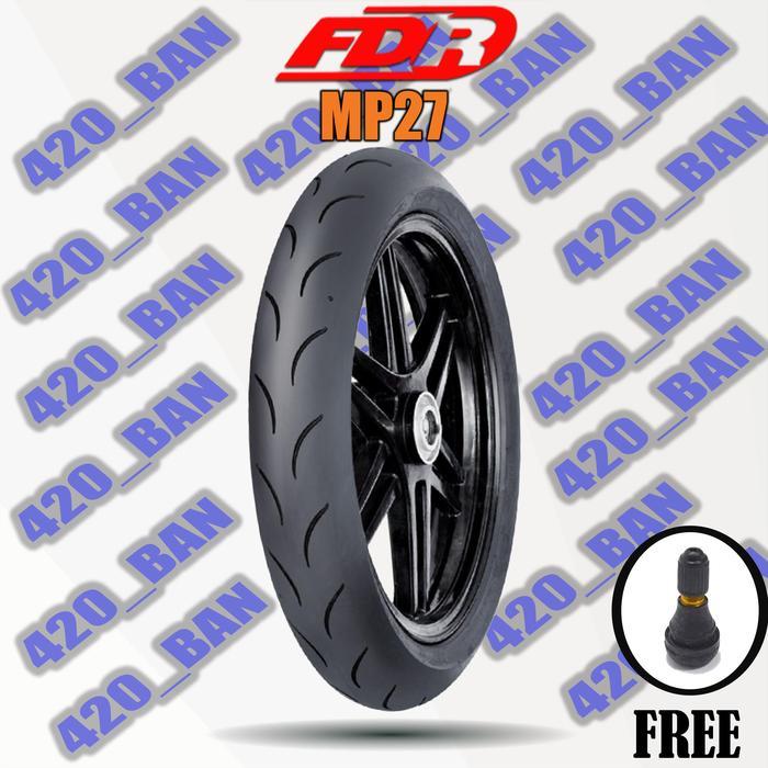Ban Motor FDR SPORT MP27 / MP76 Depan Belakang Ring 14 Ban Tubles Motor Matic Beat Vario Scoopy Ring