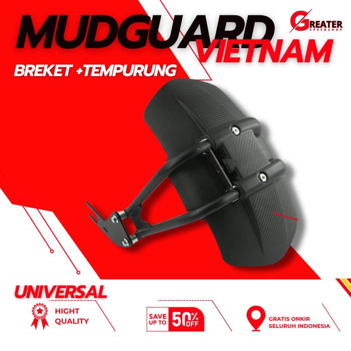 Mudguard Vietnampart Mudguard Universal Spakbor Belakang Jas Hujan Mudguard Carbon R15 V3 Cbr Ninja 