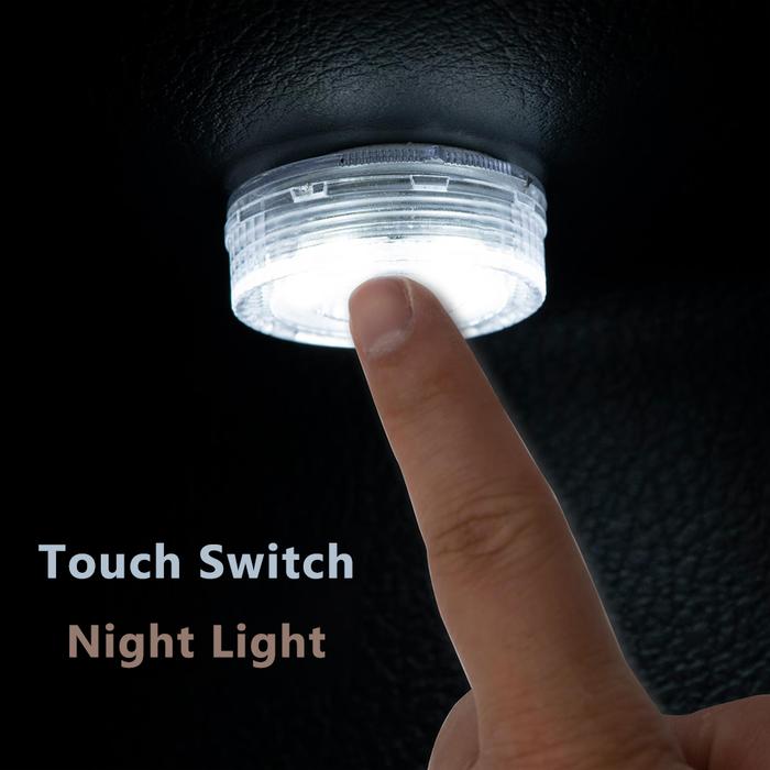 Lampu Sentuh Interior Mobil 5 LED Lampu Baca Atap Mini untuk Mercedes