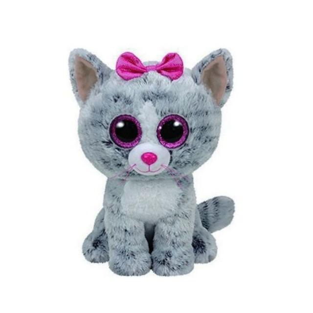 Ty Beanie os - Kiki Grey Cat 23cm