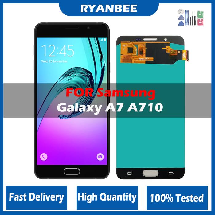 100% Tested Original 5.5'' LCD for SAMSUNG Galaxy A7 2016 LCD Display