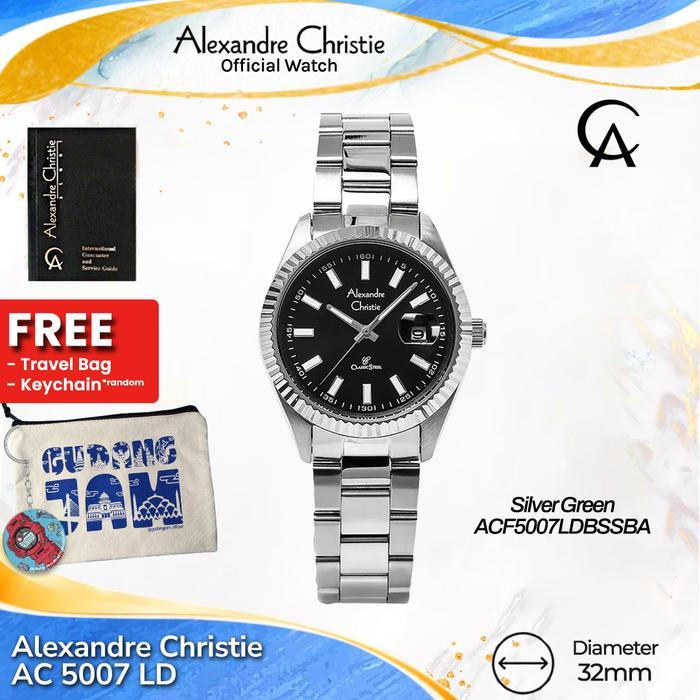 Alexandre Christie Wanita Ac 5007 Ld Ac 5007 Ac5007Ld Silver Ack Watches