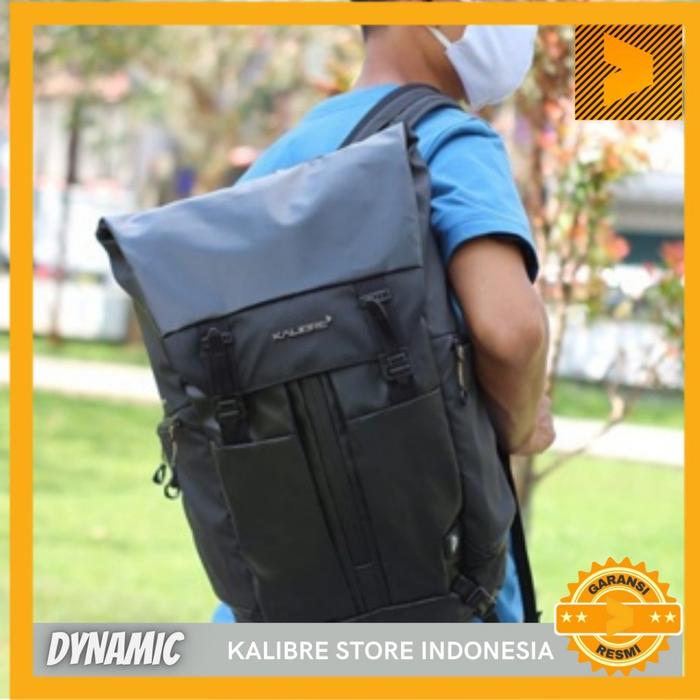 Kalibre Tas Ransel Pria Backpack Dynamic 911467000 Waterproof
