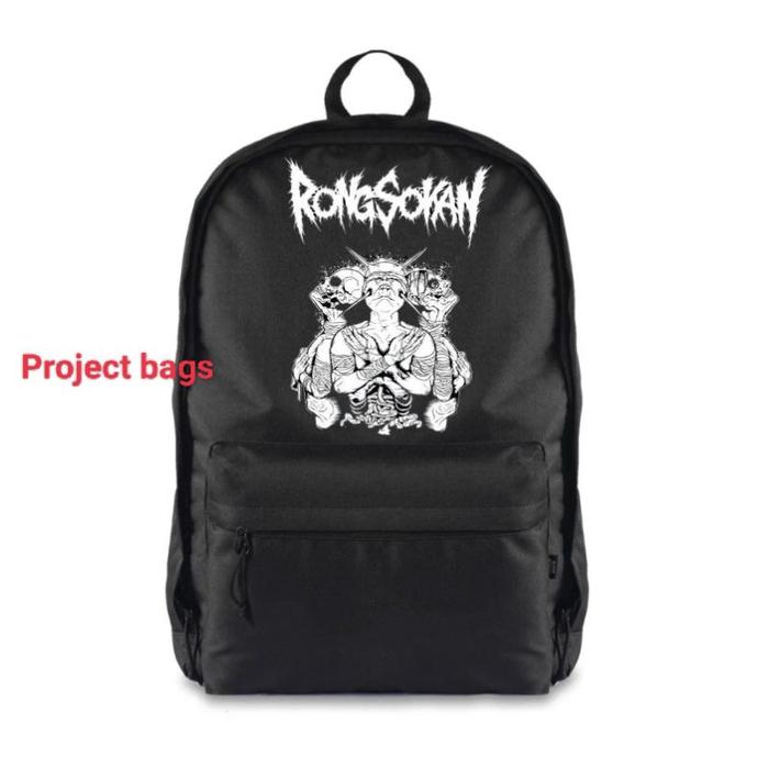 Project Bags Tas Ransel Sekolah Backpack Distro Gambar Rongsokan Original Terbaru Keren Kekinian Lak