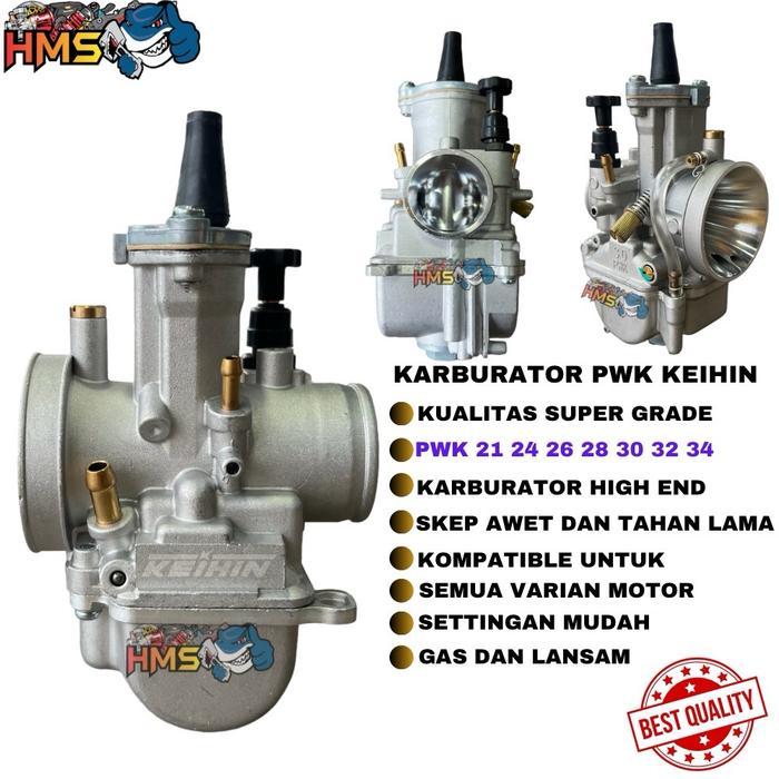 KARBURATOR KARBU PWK 21 24 26 28 30 32 34 KEIHIN EASY SETTING JET KOTAK