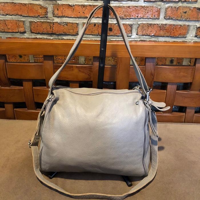 TAS WANITA SHOULDER BEYOND BEST ABU KULIT ASLI PRELOVED