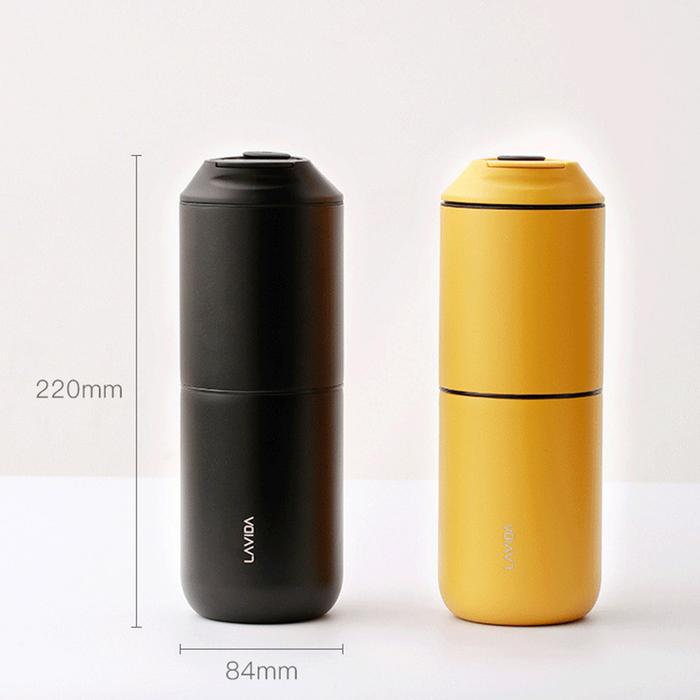 Penggiling Espresso Mini Luar Ruangan Pembuat Kopi Genggam Mesin Kopi