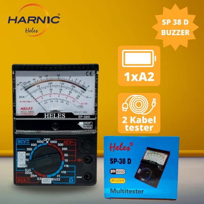 MULTITESTER Analog Heles SP 38 D original