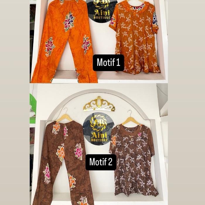 SETELAN BATIK ALVIN ORI UKURAN CP DEWASA