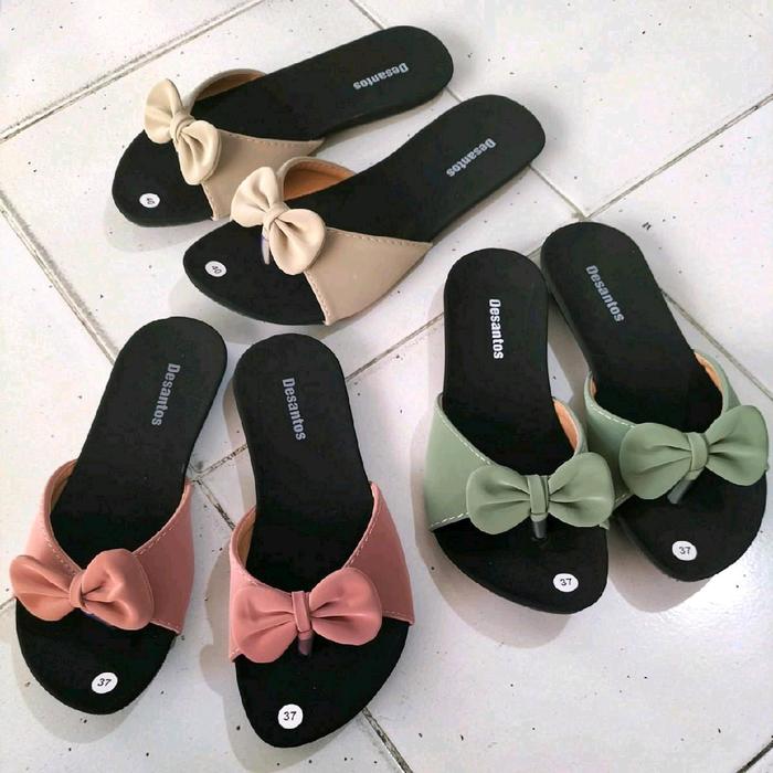 SANDAL DESANTOS JEPIT PITA SANDAL TEPLEK WANITA Sendal Selop