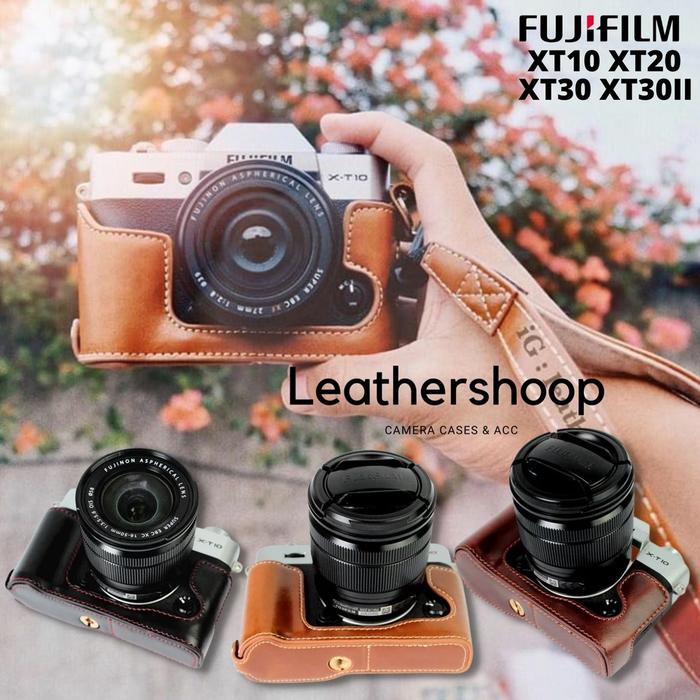 Halfcase leather Fujifilm XT30 II XT30 XT20 XT10 Fuji case