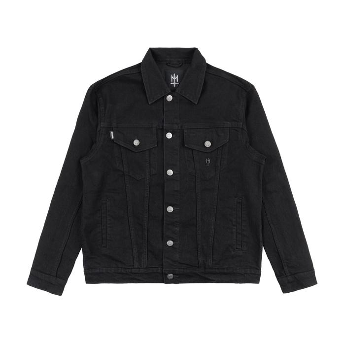 AGARTE Clandestine MATERNAL DISASTER DENIM TRUCKER WORK JACKET