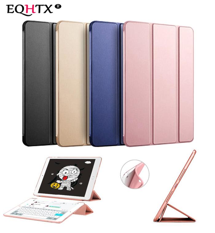 For iPad Pro 9.7 2016 Case : A1673`1674`A1675, Silicone Soft Back +