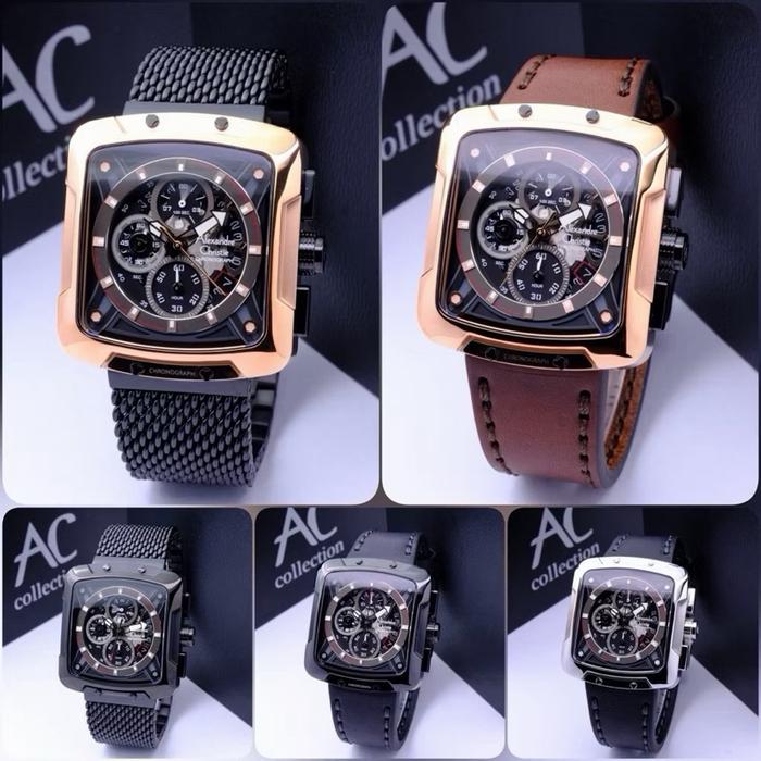 Alexandre christie 3030 pria / ac 3030mc / jam tangan alexandre christie 3030 3039