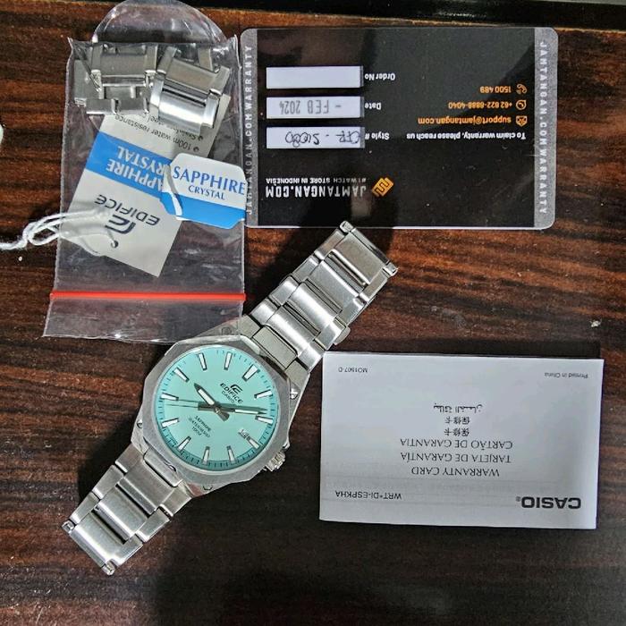 Jam Tangan Casio EFR-S108D-2BV Tiffany