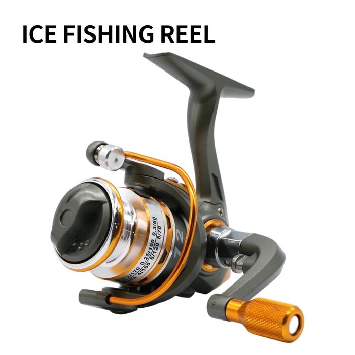 Ice Fishing Reel Ultralight Small Spinning Reel Fly Fishing Line