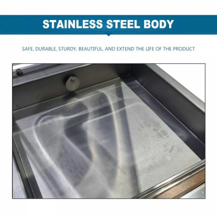 Mesin Vacuum Sealer Makanan Automatic Air Sealing Machine 370W - DZ-260/2C 900W - DZ500 DZ400 550W -