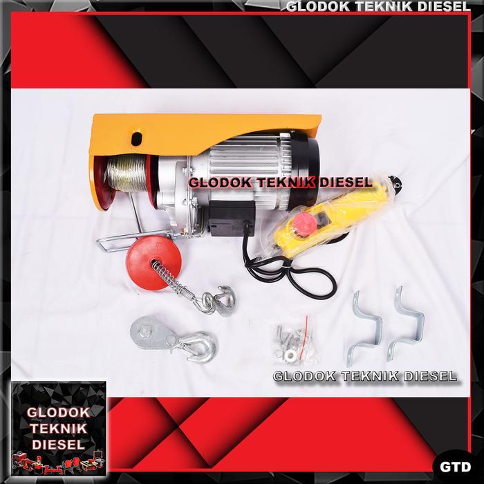 Mini Electric Hoist 600 Kg Takel Listrik Pa 600 A Rope Hoist Pa600 Terlaris