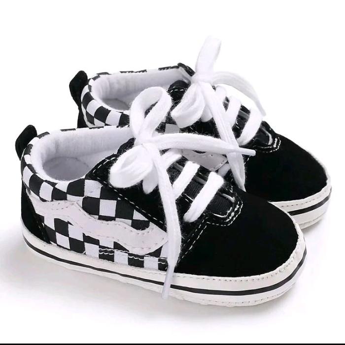 RF KIDS STORE Sepatu Baby Prewalker Laki-laki & Perempuan CATUR TALI Terbaru Usia 0-12 Bulan 1 Tahun
