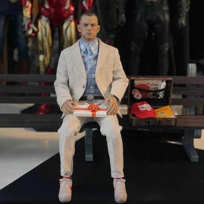 In Stoc Kchong Coo3 1/6 Male Soldier Forrest Gump Tom Hanks High Quality Model Toy Full Set 12'' Act